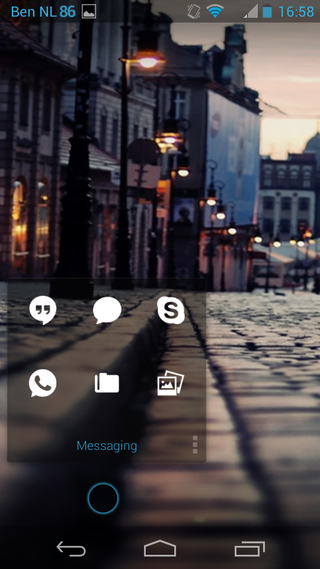 Illustration for article titled Just Another Minimalistic Android Home Screen